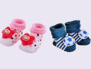 Mega Style Booties (Toe to Heel Length - 7 cm, Multicolor)