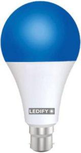 LEDIFY 9 W Round B22 LED Bulb (Blue)