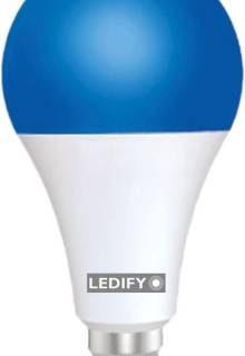 LEDIFY 9 W Round B22 LED Bulb (Blue)