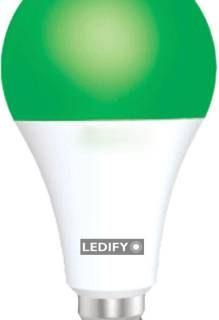 LEDIFY 9 W Round B22 LED Bulb (Green)