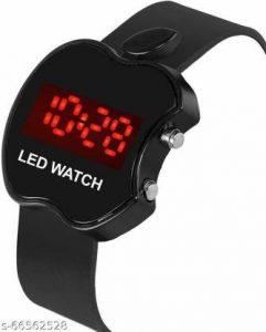 Kid's Apple Shaped Stylish Digital Watch Analog Watch - For Boys & Girls