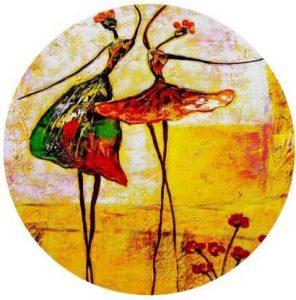LIMRA 12 INC ,Round shape (12 inch X 12 inch, Multicolor)