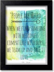 Blue Nexus Motivational Quote Inspirational Quote Room Poster Wall Poster with Wall Frame Wall Stickers Room Art Poster FBNWPQ340 Digital Reprint 12 inch x 9 inch Painting (With Frame)