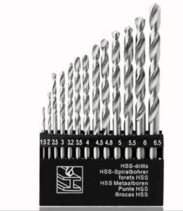 Gadariya King 13 pcs of Hss bit set for drilling wood, steel, plastic and wall 1.5-6.5 mm