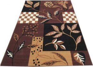 Noor Handloom Crpets Brown Acrylic Carpet (150 cm, X 210 cm, Rectangle)