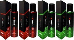 KILLER storm, storm, marine, marine Deodorant Spray Body Spray - For Men & Women (150 ml, Pack of 4) Body Spray - For Men & Women (600 ml, Pack of 4)