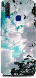 GRAFIQE Back Cover for Vivo Y15 1901, NATURE, PALM TREE, SKY, BEACH (Multicolor, Shock Proof)