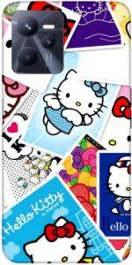 DIMALO Back Cover for realme C35 (Multicolor, Flexible, Silicon)