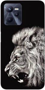 DIMALO Back Cover for realme C35 (Black, Grey, Silicon)