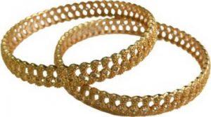 Copper Gold-plated Bangle Set (Pack of 2)