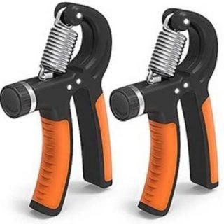 labh traders 2 Hand Grip/Fitness Grip (Multicolor) Hand Grip/Fitness Grip (Orange)