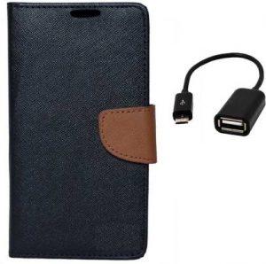 Coverage Cover Accessory Combo for Mercury Xiaomi Redmi Note 3 (Black, Brown)