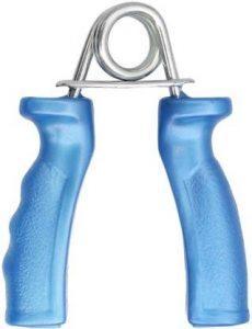 labh traders 2 wooden hand grip Hand Grip/Fitness Grip (Blue)