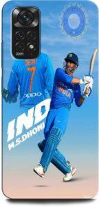 INTELLIZE Back Cover for REDMI Note 11 Pro MS DHONI 7, MAHENDRA SINGH DHONI, DHONI, CRICKET, JERSEY (Multicolor, Hard Case)