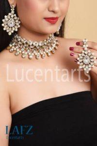 Alloy Jewel Set (White)