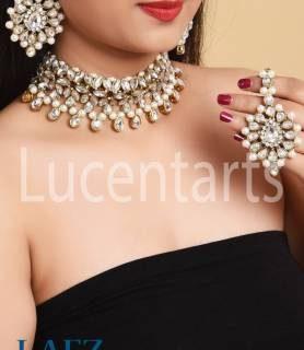 Alloy Jewel Set (White)