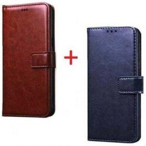 RidivishN Flip Cover for Xiaomi 11i, Mi 11i, Redmi 11i,Xiaomi 11i (Blue, Brown, Dual Protection)