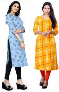 Women Printed Kurta (Multicolor)
