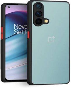 hyronic Back Cover for Oneplus Nord CE (Black, Camera Bump Protector)