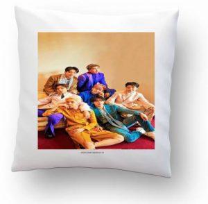 craft maniacs Printed Cushions & Pillows Cover (40 cm*40 cm, White, Multicolor)