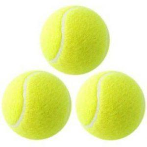 RAJ TENNIS BALL_020 Cricket Tennis Ball (Pack of 3, Green)