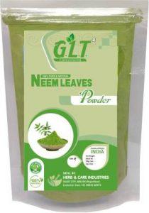 G.L.T. Neem powder for face mask & Hair Mask 100% Natural Powder 50Gm (50 g)