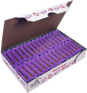 Jovi Plastilina Non-Drying Modelling Nature Colours Clay - Pack of 30 - Lilac Colour Art Clay (50 g)