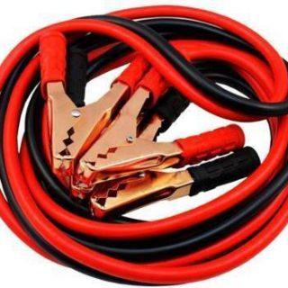 Ateen India Ateen 500A Car Emergency Power Cable, Car Battery Jump Leads Booster Cables Jump Start Leads Car Battery Jump Leads Strong Car Van Battery Booster Cable 10 ft Battery Jumper Cable 10 ft Battery Jumper Cable