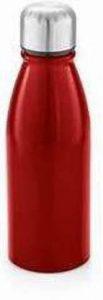 minlo Stainless Steel Double Wall Water Bottle Hot & Cold| Red | 500 Ml 500 ml Bottle (Pack of 1, Red, Steel)