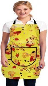 Taank traders Nylon Home Use Apron - Medium (Multicolor, Single Piece)