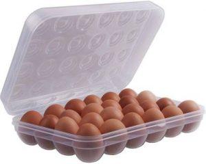 ATOOZED - 2 dozen Plastic Egg Container (White)
