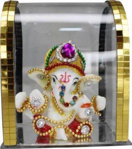 0414-1 7 cm Religious Idol & Figurine (Marble, Multicolor)