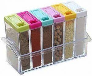 SHREE AMBE ENTERPRISE SPICE SET 1 Piece Spice Set (Plastic, Multicolor)