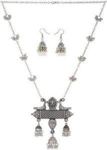 Silver Jewel Set (White)