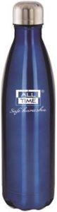 All Time Cresta SS Sport 500 ml Flask (Pack of 1, Silver, Blue, Steel)