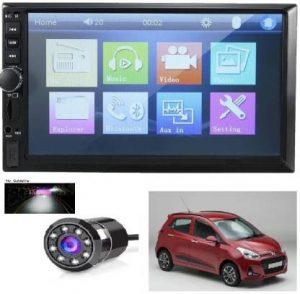 RKPSP 7Inch Double Din Screen and Camera For Grand i10 (Universal) Car Stereo (Double Din)