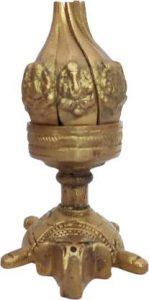 Skyble Decorative Showpiece - 10.5 cm (Brass, Gold)
