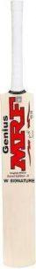 W SIGNATURE MRF Genius player English Willow Cricket Bat (.900-.1100 kg)