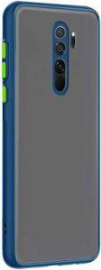 BASE QUALITY Bumper Case for Mobile (Blue, Camera Bump Protector)