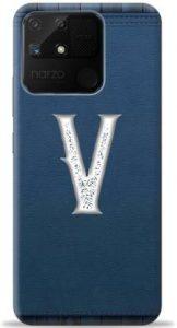 Swagr Back Cover for Realme Narzo 50A (Blue, Shock Proof)