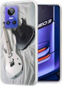 Vascase Back Cover for Realme GT Neo 3 (Black, White, Silicon)