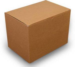 anzin Corrugated Craft Paper Safe Packaging, Gift Box, Packing Packaging Box (Pack of 25 Brown, White)