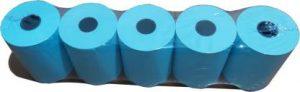 Acme 3 Inch Blue 78 mm x 45 mtr 55 gsm Thermal Paper (Set of 5, Blue)