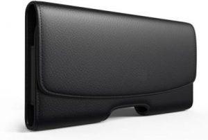 HARITECH Pouch for Motorola G10 Power / Motorola E7i Power / Motorola G50 (Black, Magnetic Case)
