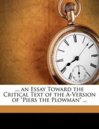 ... an Essay Toward the Critical Text of the A-Version of Piers the Plowman ... (English, Paperback / softback, Knott Thomas Albert Professor)