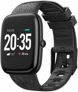 ORAIMO OSW-11 Smartwatch (Black Strap, Free Size)