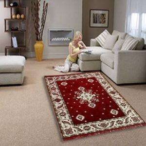 Home Shop Multicolor Cotton Carpet (121 cm, X 183 cm, Rectangle)