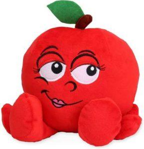 My Baby Excels Apple Plush 25 cm - 25 cm (Multicolor)