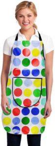 Unique Style Nylon Home Use Apron - Free Size (Multicolor, Single Piece)