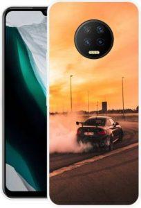 Krtagy Back Cover for Infinix Note 7 (Multicolor, Dual Protection, Silicon)